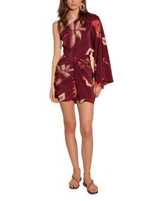 Hidden Oasis Silk Mini Dress | Bloomingdale's (US)