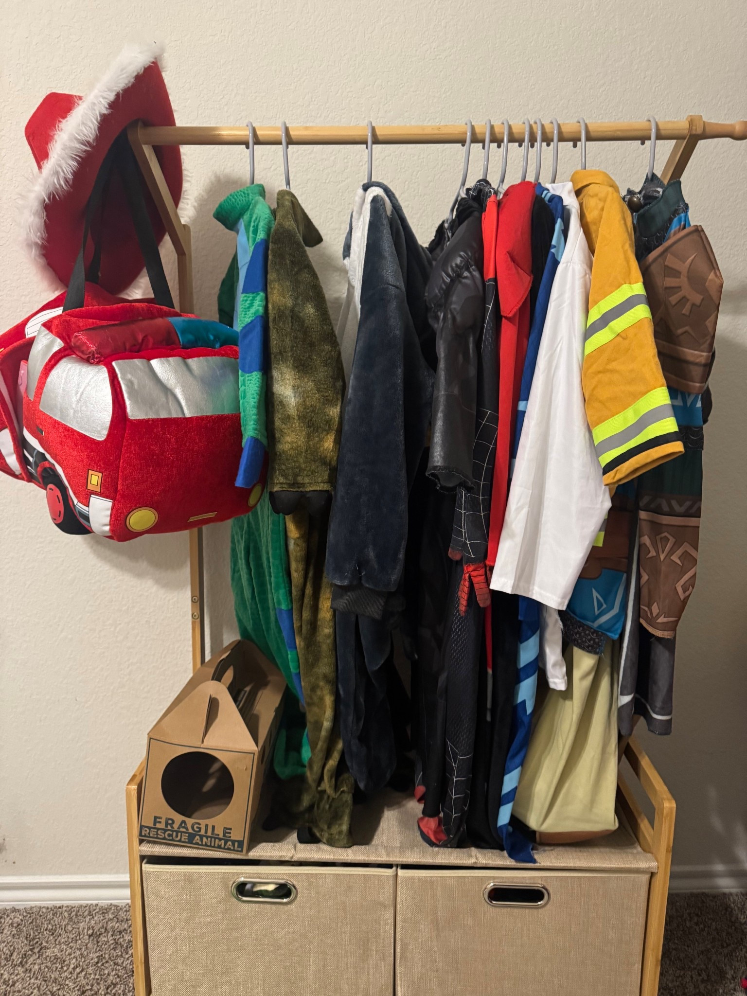 Cutie little Amazon wardrobe! I’m using it in our play room for their costumes! Love it 