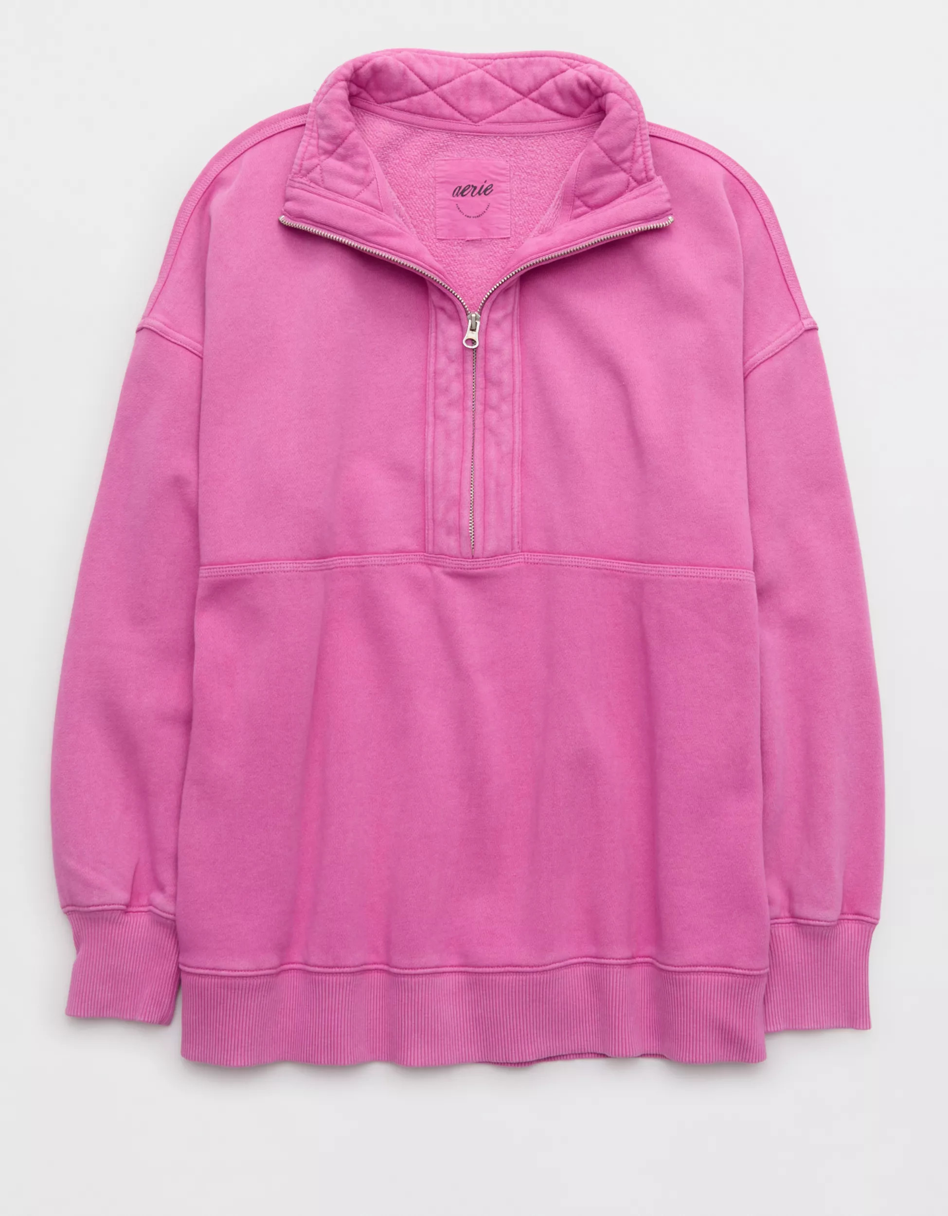 Aerie Quarter Zip Sweatshirt | American Eagle Outfitters (US & CA)