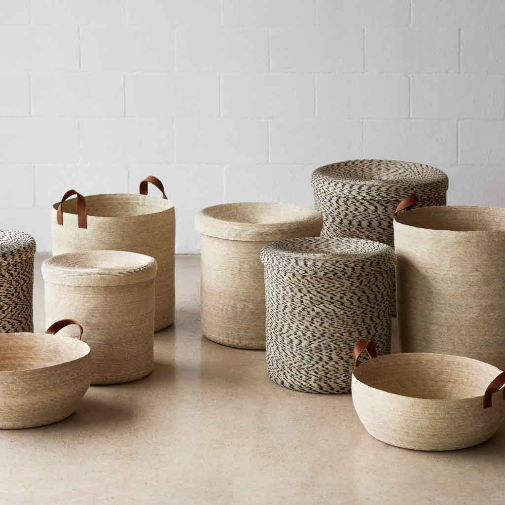 Mercado Lidded Storage Baskets | The Citizenry