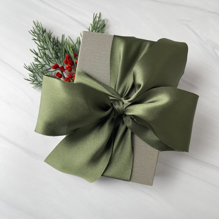 2" Holiday Ribbon Collection - Pine | Minted