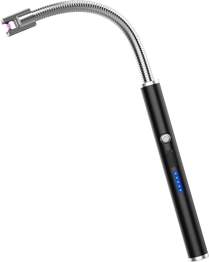 RONXS Lighter, Candle Lighter Camping Lighter Grill Lighter USB Lighter Plasma Arc with LED Batte... | Amazon (US)