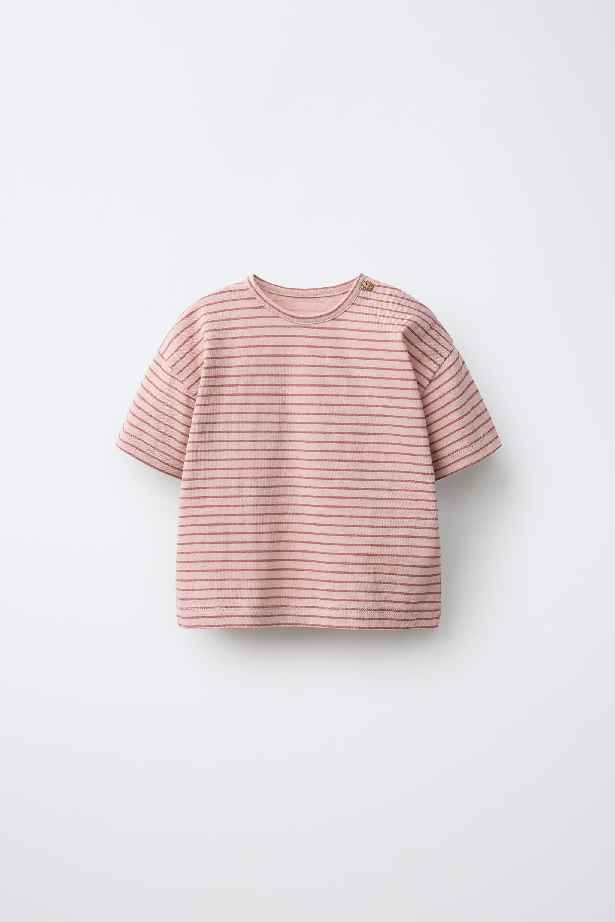 STRIPED PRINT T-SHIRT | Zara US