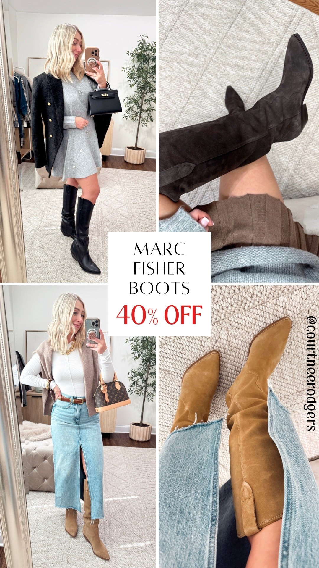 My favorite boots I have in 5 colors are 40% OFF! Size up 1/2 size! These are an exact look for less to the ISABEL Marant designer pair! 

Normally size 7.5, but I wear an 8 in these (trust me size up 1/2 size)

Marc fisher, boots, Isabel Marant boots 


#LTKFindsUnder100 #LTKPetite #LTKSaleAlert