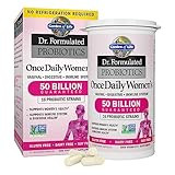 Garden of Life Once Daily Dr. Formulated Probiotics for Women 50 Billion CFU 16 Probiotic Strains... | Amazon (US)