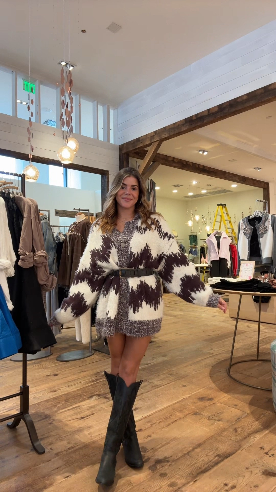 Wearing a size small in the cardigan ✨🫶🏽

#LTKHoliday #LTKStyleTip #LTKSeasonal