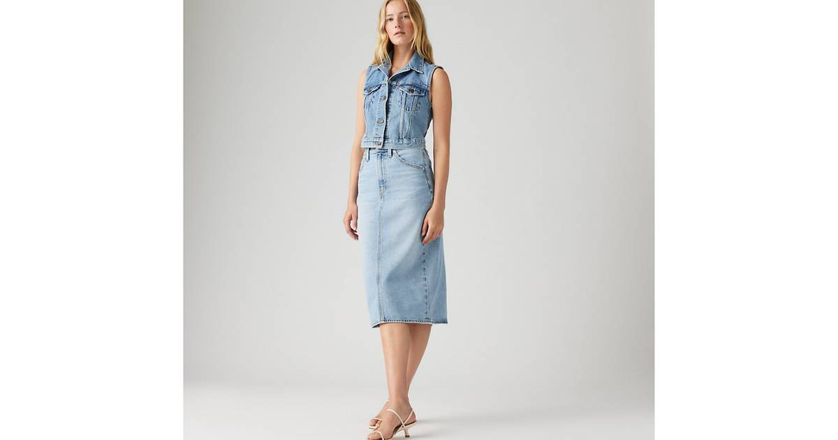 High Rise Slit Skirt | Levi's US