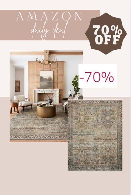 70% off this bestselling loloi rug from Amazon! I’ve seen this rug in person and it’s beautiful !

#LTKHome #LTKSaleAlert #LTKSeasonal