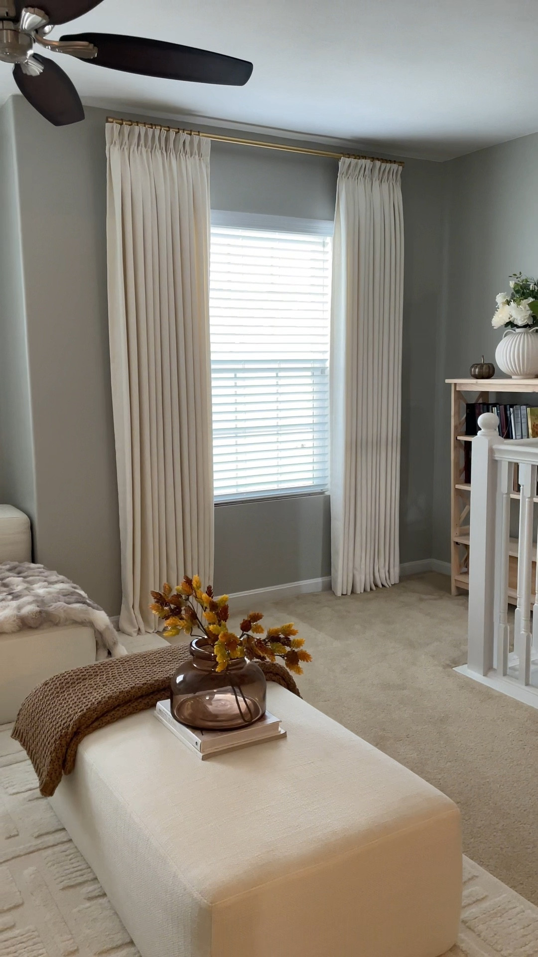 These viral curtains elevated my space and gave it more warmth.

#LTKHome #LTKVideo