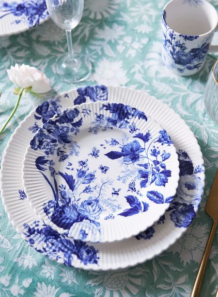 Pretty place setting for Mother’s Day brunch, or to give as a Mother’s Day gift.  Table setting 

#LTKhome #LTKGiftGuide #LTKparties