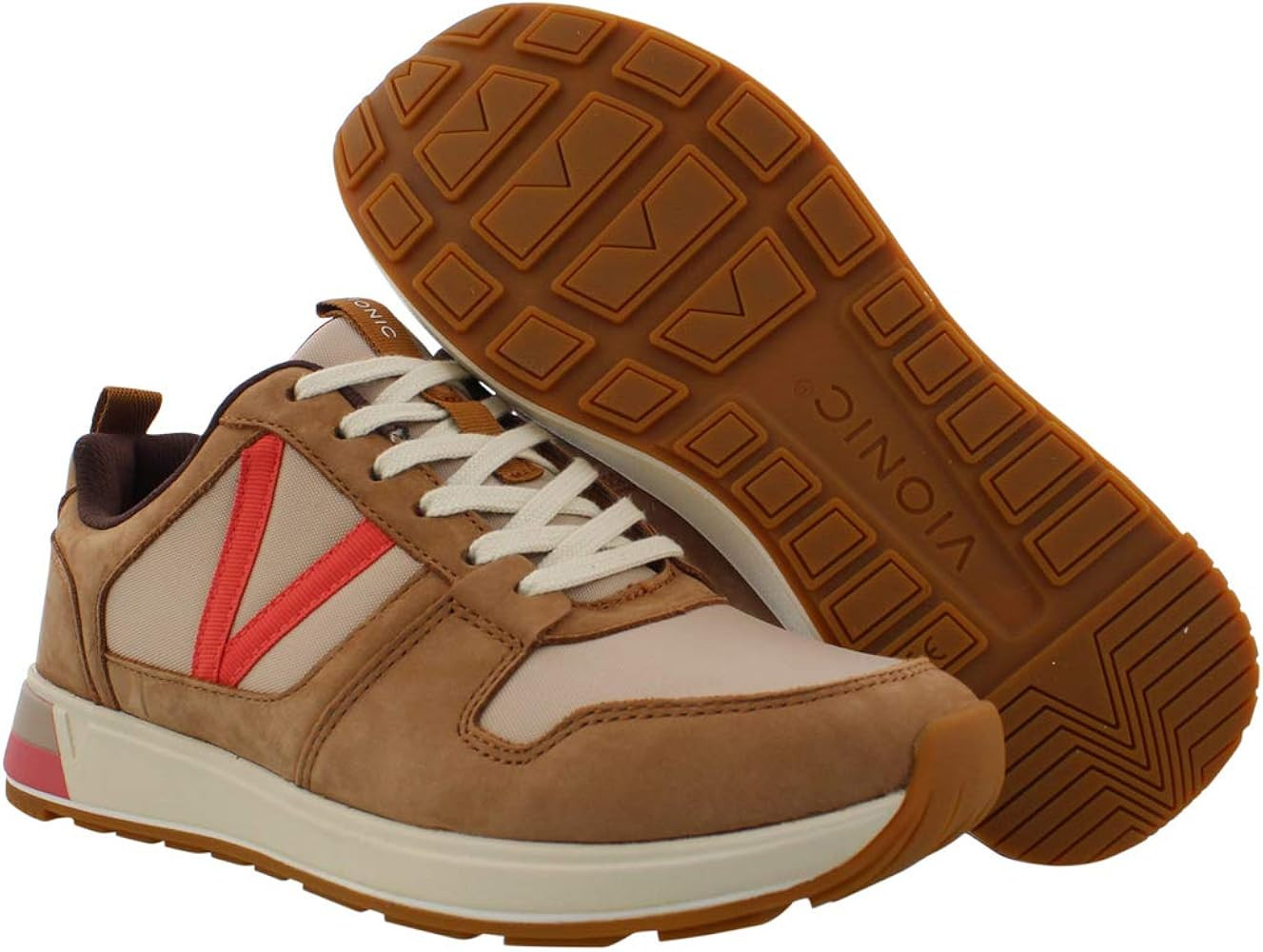 Vionic Women's Curran Rechelle Casual Sneaker- Supportive Lace Up Sneakers That Include Three-Zone C | Amazon (US)