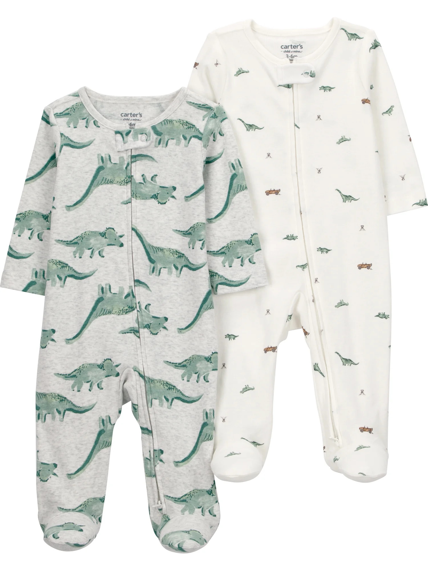 Carter's Child of Mine Baby Boy, Sleep 'n Play, 2-Pack, Sizes Preemie-6/9 months | Walmart (US)