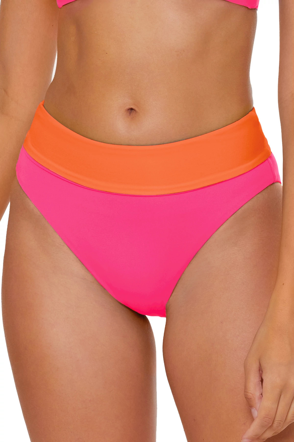 Lily Reversible High Waist Bikini Bottom | Everything But Water