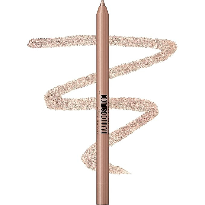 Maybelline New York TattooStudio Sharpenable Gel Pencil Longwear Eyeliner Makeup, Rose Quartz | Amazon (US)