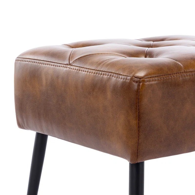 Faux Leather Upholstered Bench | Wayfair North America