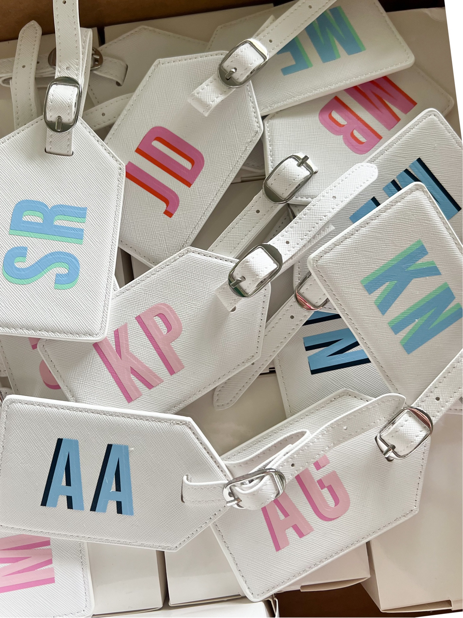 Monogrammed luggage tags and other pretty travel and pool accessories by way of Sprinkled with Pink! 

#LTKTravel