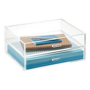 Landscape Acrylic Paper Drawer | The Container Store