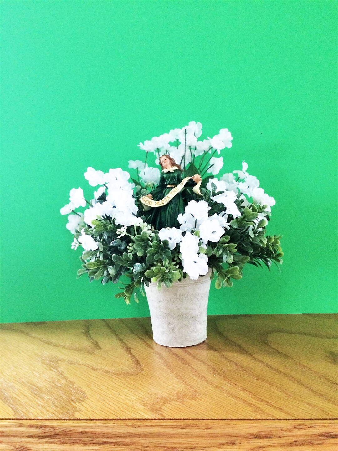 Boxwood Centerpiece, St. Patricks Day Centerpiece, Irish Centerpiece, Silk Floral Arrangement, St... | Etsy (US)