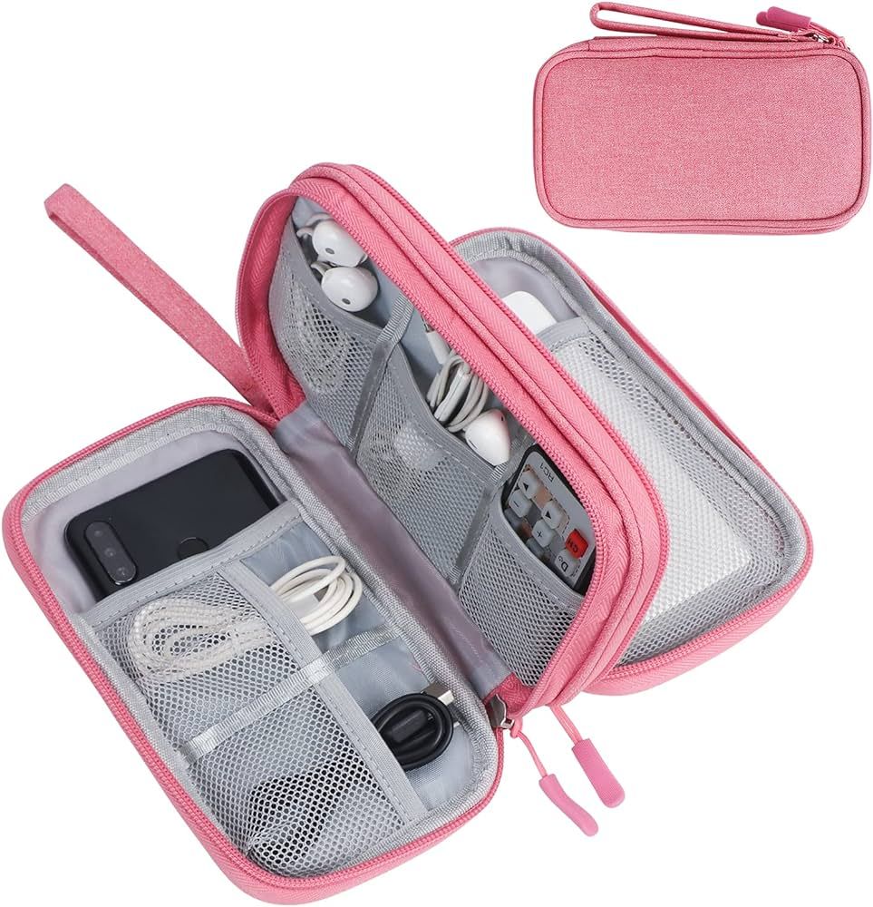 FYY Electronic Organizer, Travel Cable Organizer Bag Pouch Electronic Accessories Carry Case Port... | Amazon (US)