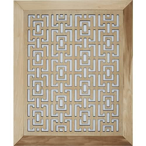Stellar Air Wood Decorative Return Air Grille, Heavy Duty Decorative Wall Grille for Home, Walls, and Ceilings Vents (not for Floor use) Easily Installation, Style Oriental, (30 x 20) Inside | Amazon (US)