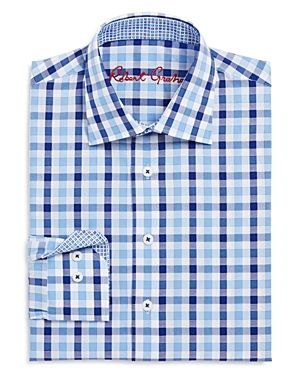 Robert Graham Boys' Large Check Dress Shirt - Sizes S-xl | Bloomingdale's (US)