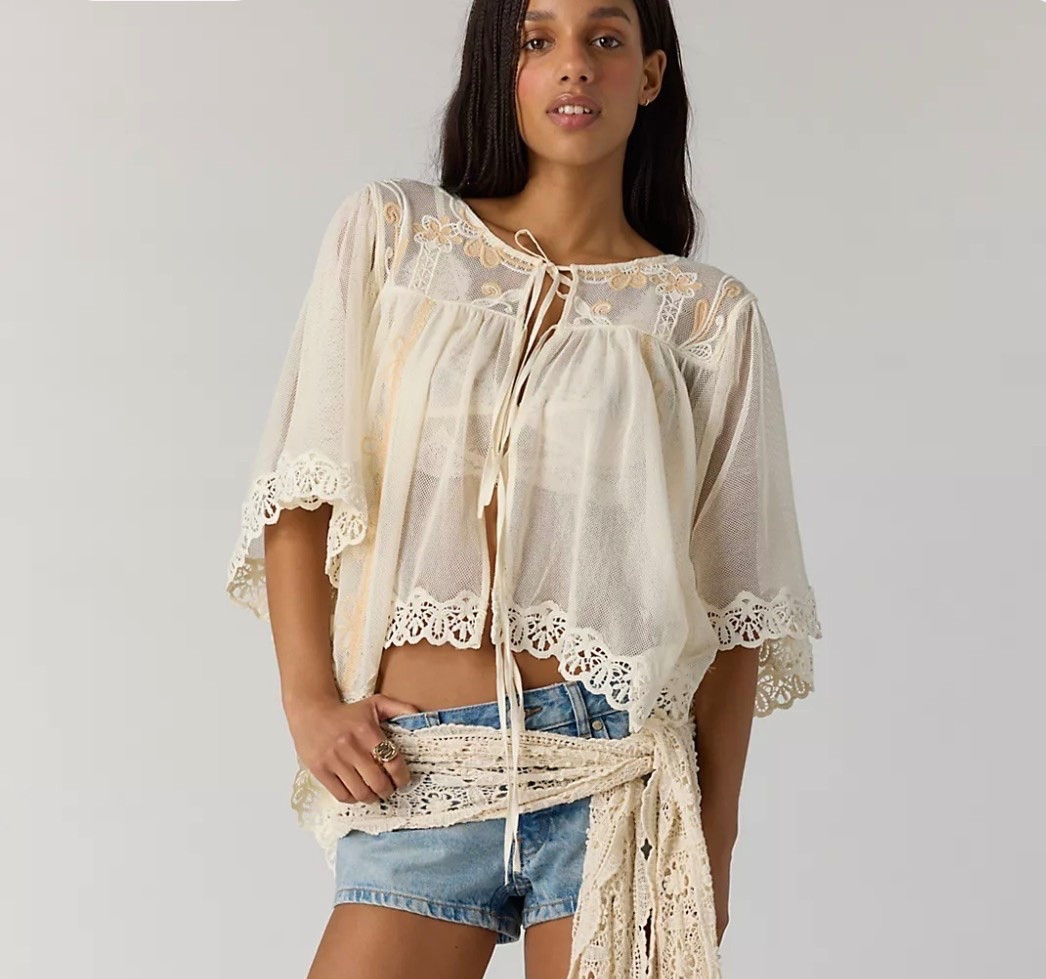 Heritago Poncho Top