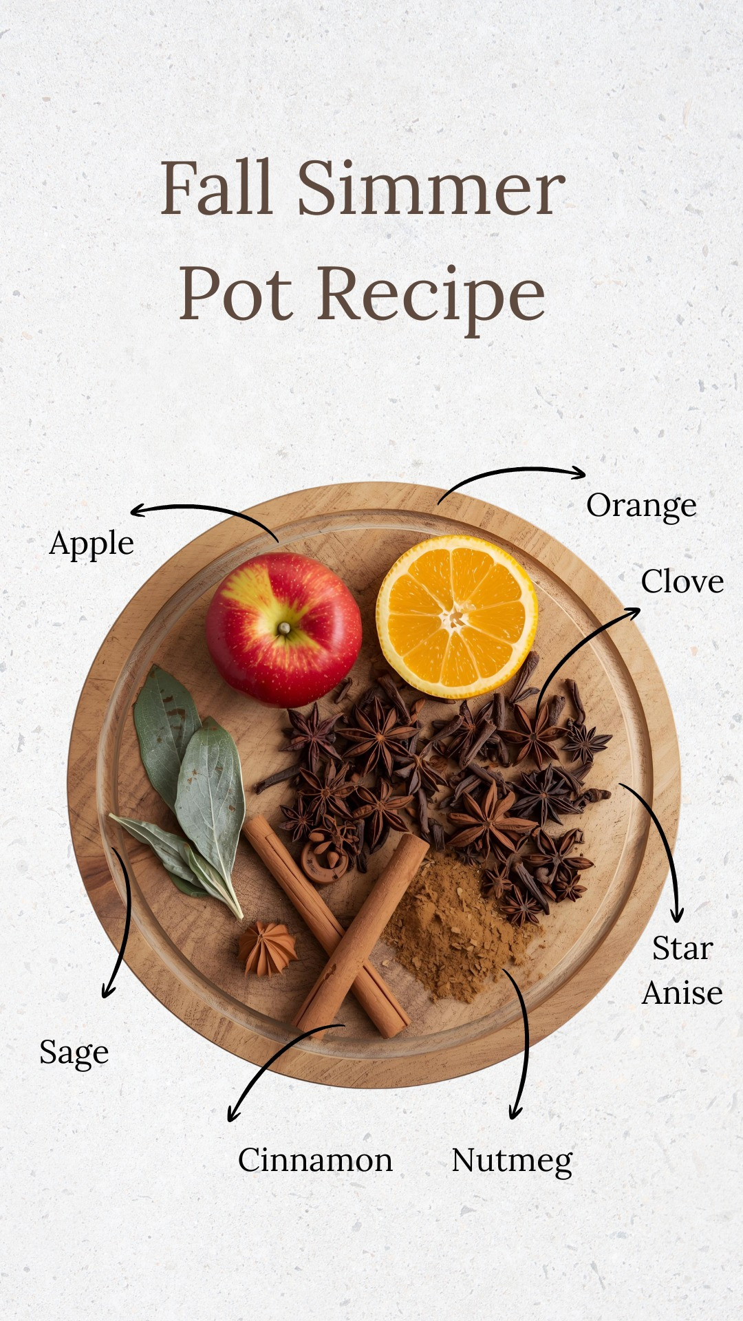 This is your sign to romanticize your entire house today.
Not clean it. Not renovate it. Just fill it with magic.

My go-to fall simmer pot:
Apple
Orange
Sage
Clove
Cinnamon sticks
Nutmeg
Star anise

a splash of vanilla (trust me)

Let it bubble low on the stove and pretend you’re the lead in your own Nancy Meyers movie. 

Tag me if you try it, or drop your favorite cozy scent combo below! 

 #LTKHoliday #LTKSeasonal #LTKHome