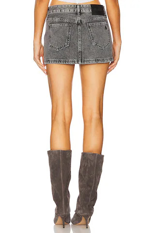 Mini Skirt in Black | Revolve Clothing (Global)