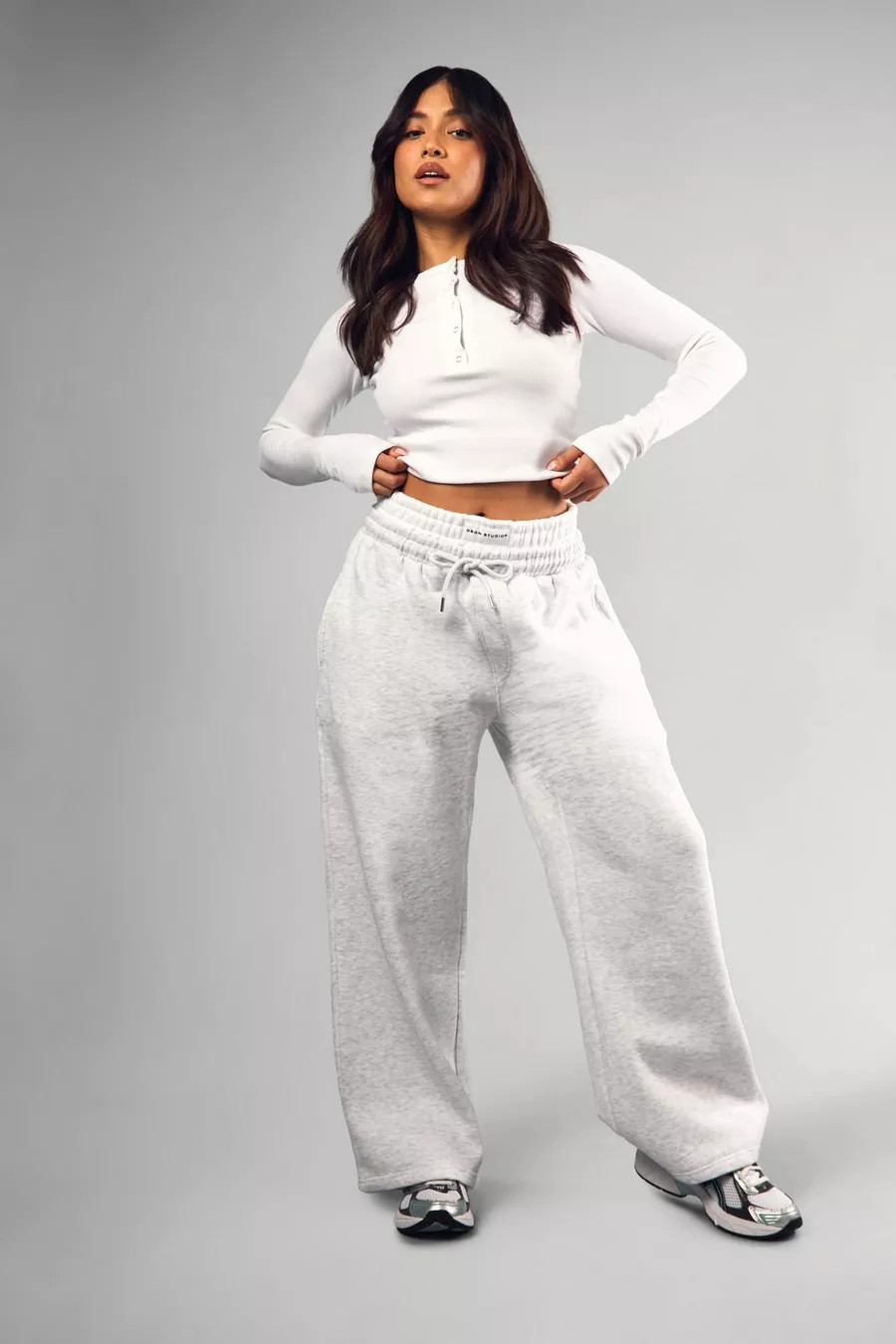 Petite Drawstring Wide Leg Jogger | Boohoo.com (UK & IE)