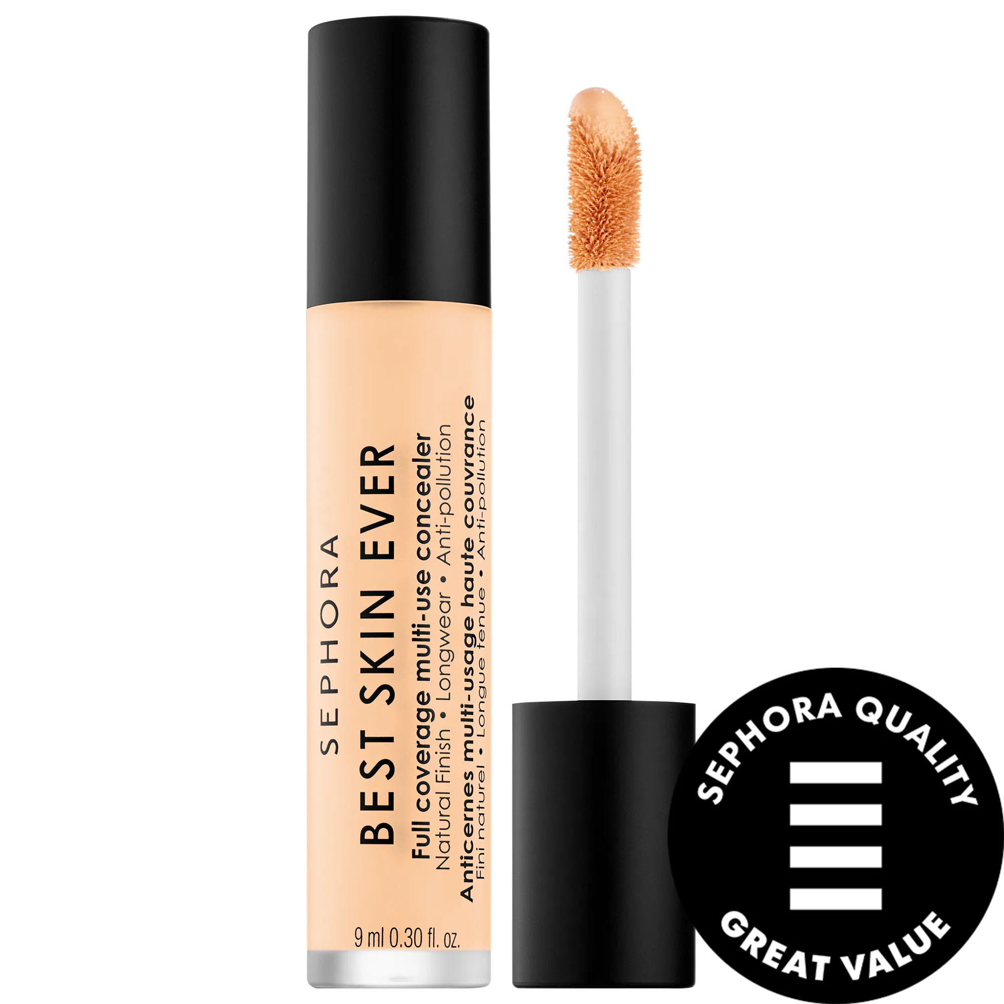 SEPHORA COLLECTION Best Skin Ever Full Coverage Multi-Use Hydrating Concealer 15.5N 0.30 fl oz / 9 mL | Sephora (US)