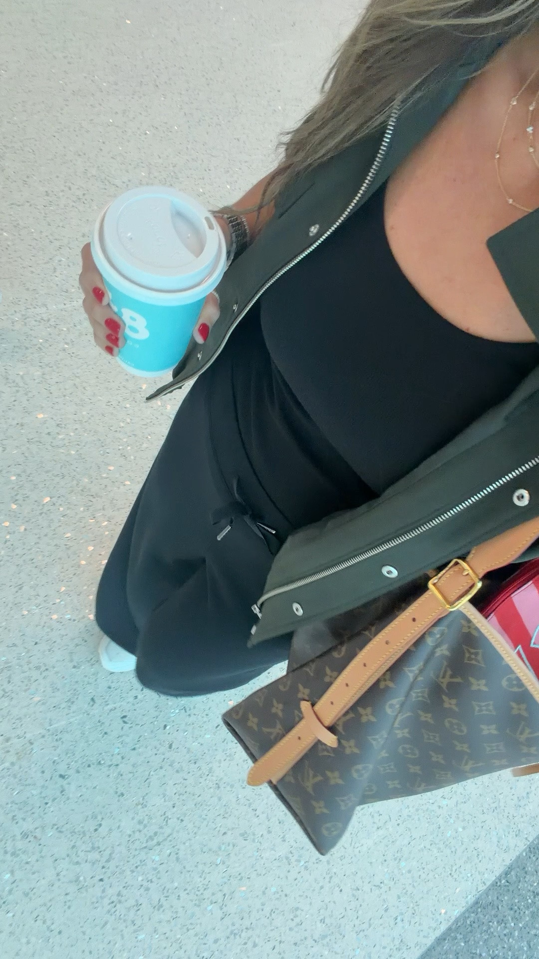 Today’s travel outfit 
Sz large pants code TMISXSPANX

#LTKdayinmylife #LTKOver40 #LTKTravel