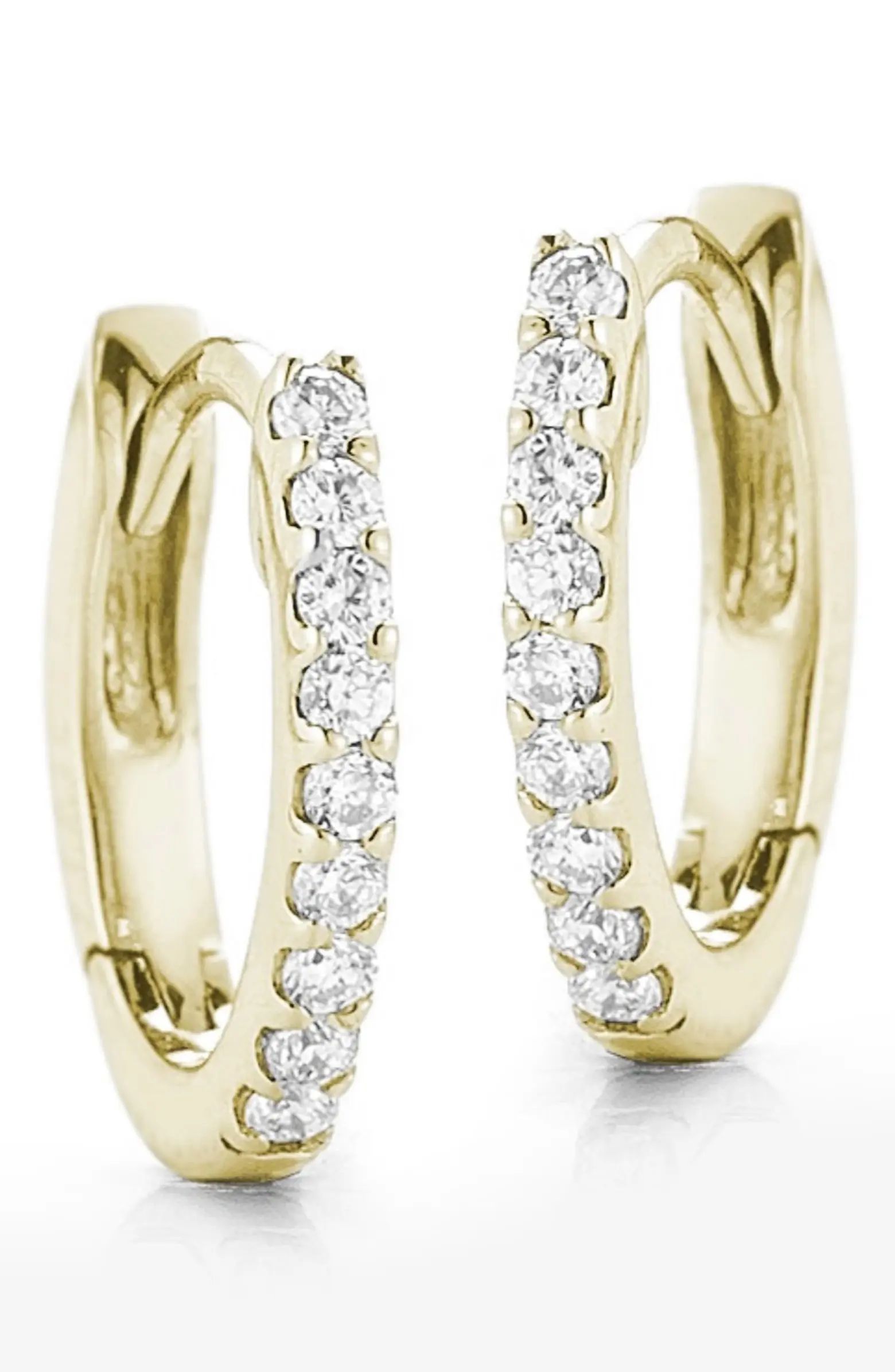 Dana Rebecca Designs Dana Rebba Designs Diamond Huggie Hoop Earrings | Nordstrom | Nordstrom