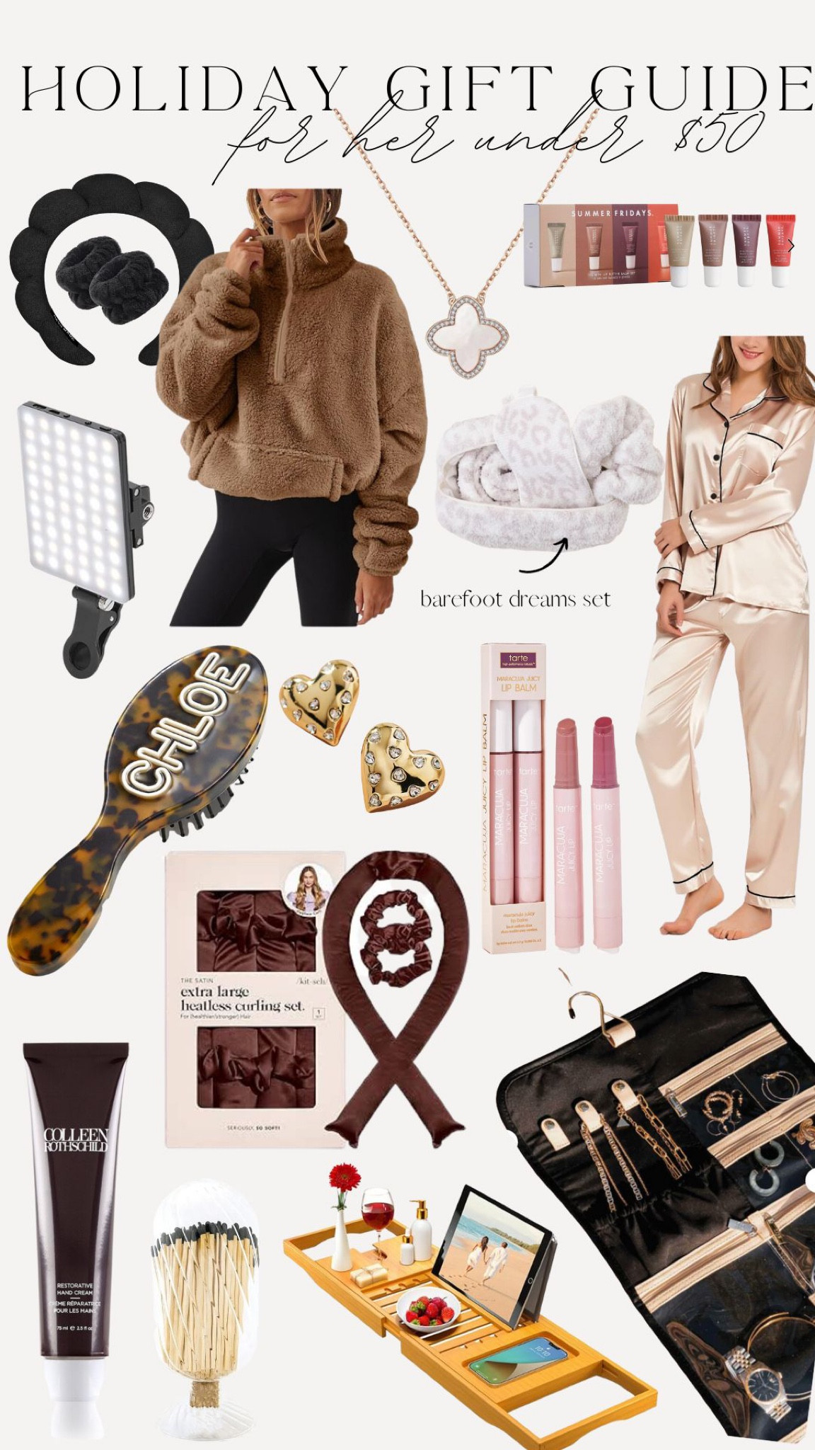 Holiday gift guide for her under $50

#LTKHoliday #LTKGiftGuide #LTKfindsunder50