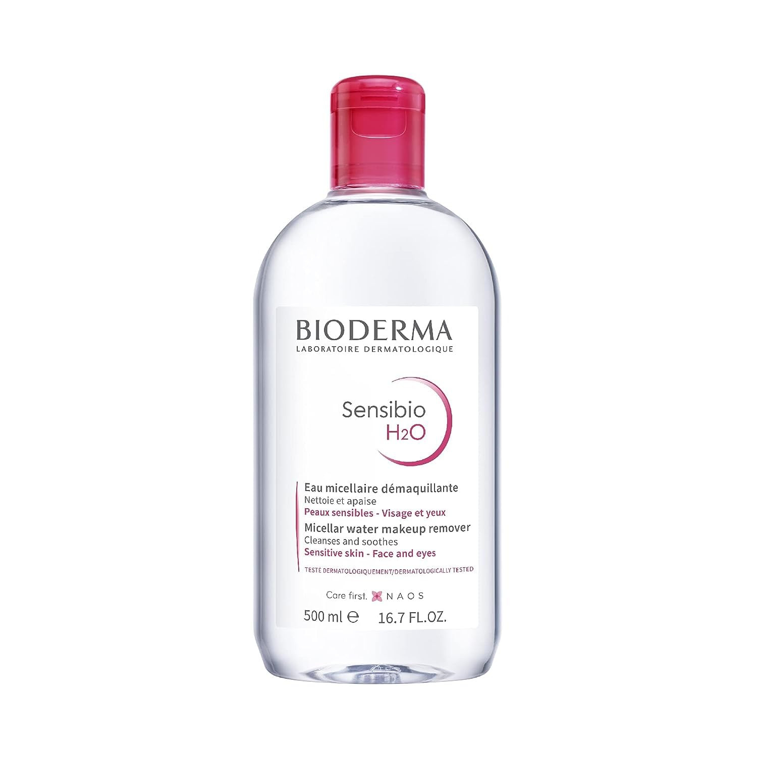 Bioderma - Sensibio - H2O Micellar Water - Makeup Remover Cleanser - Face Cleanser for Sensitive ... | Amazon (US)