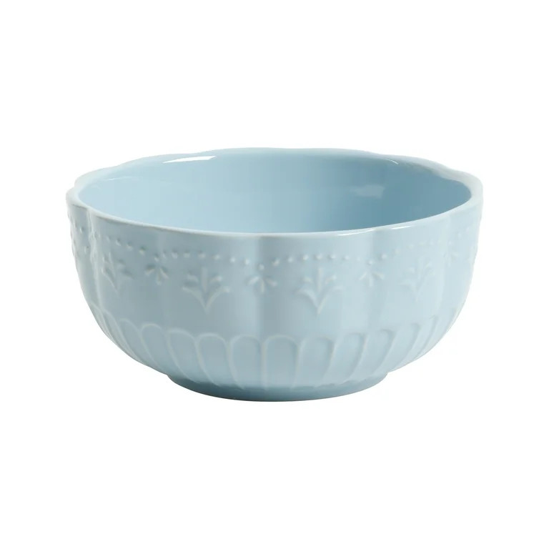 The Pioneer Woman Toni Light Blue Dinnerware Set, 12-Piece | Walmart (US)