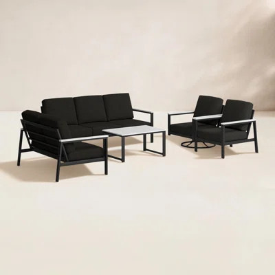 Townsend 5 Piece Sofa Seating Group with Sunbrella® Cushions | Wayfair North America