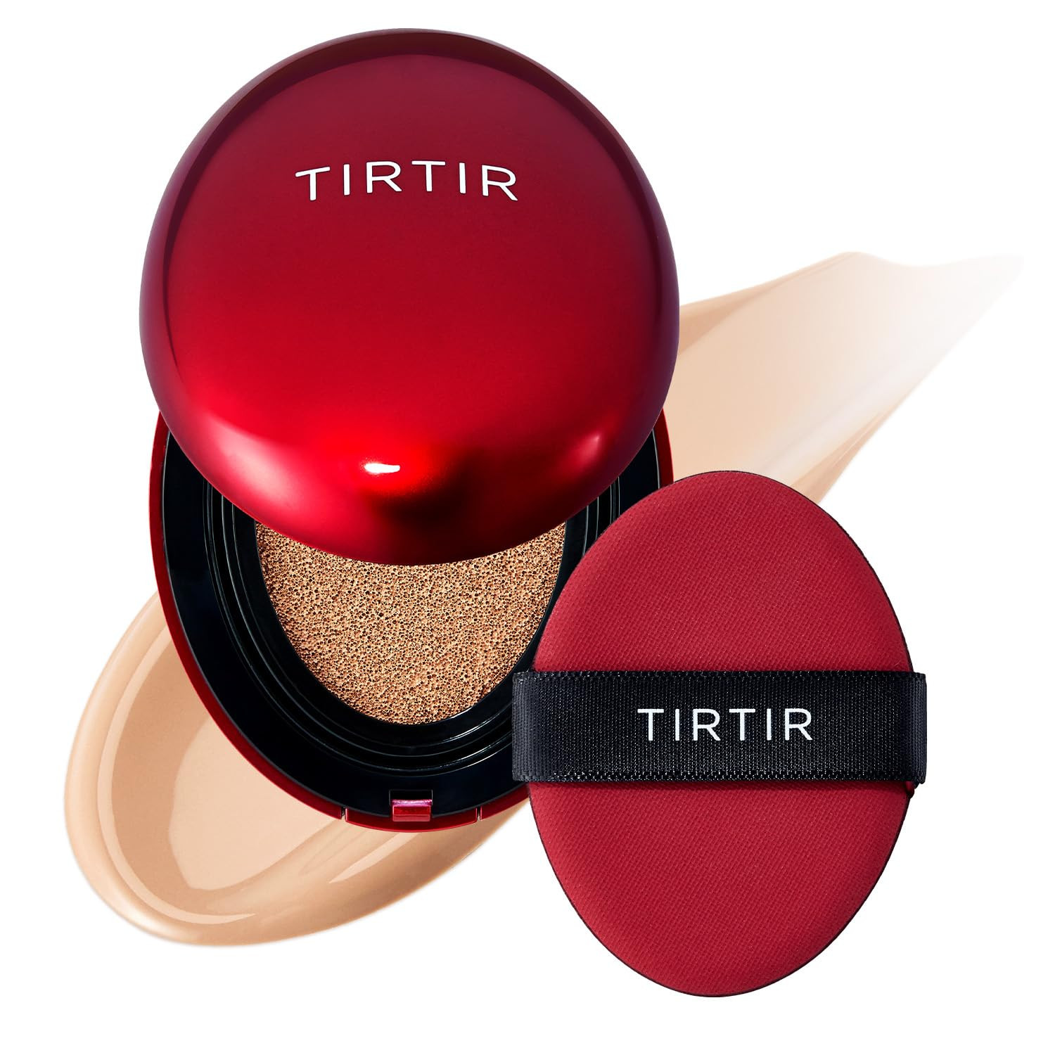 TIRTIR Mask Fit Red Cushion Foundation | Full coverage, Weightless, Skin fit, Satin Glow Finish, ... | Amazon (US)