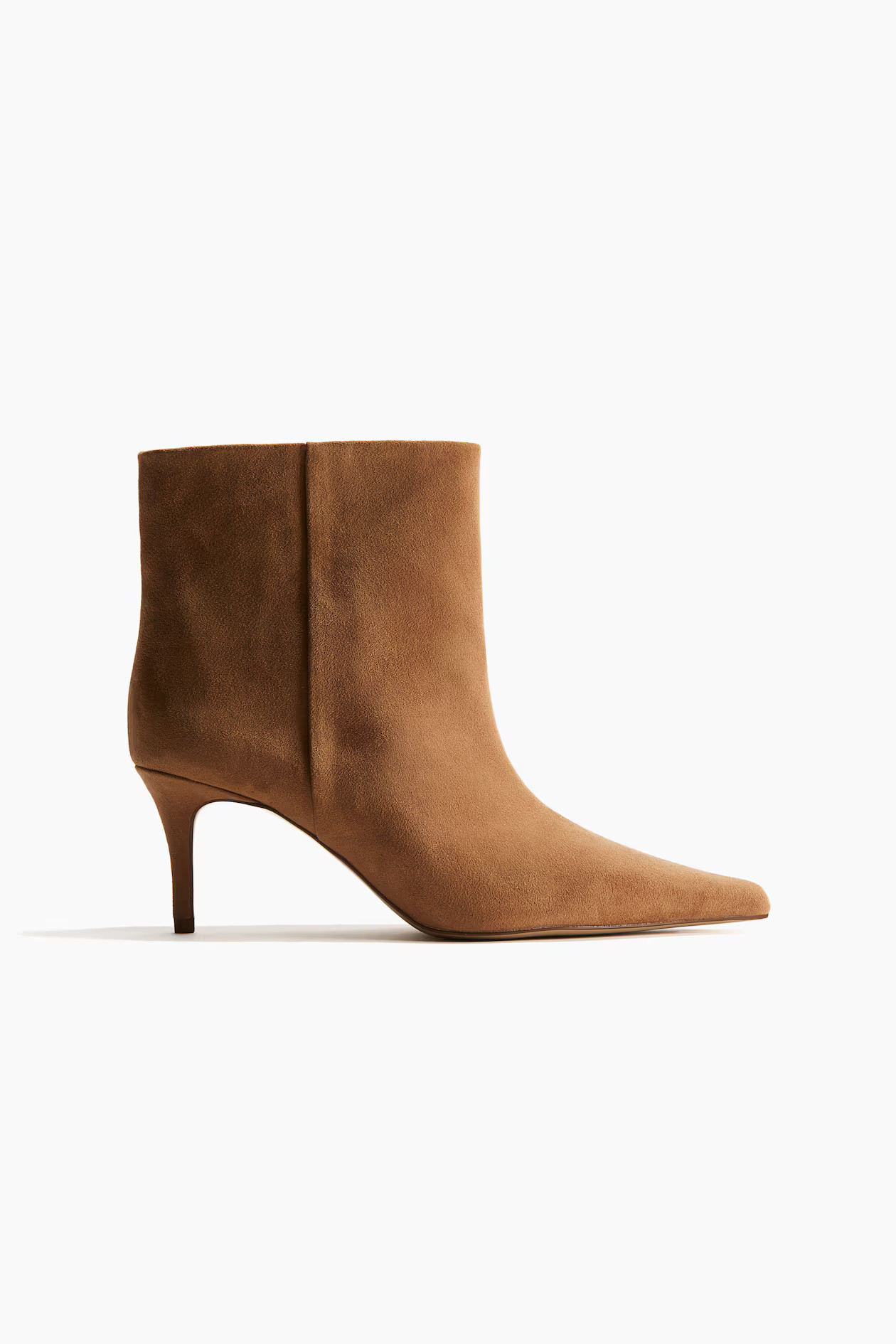 Heeled boots - High heel - Dark beige - Ladies | H&M GB | H&M (UK, MY, IN, SG, PH, TW, HK)