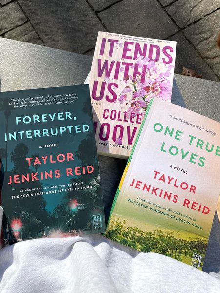 Next three books on my list! Colleen Hoover & Taylor Jenkins Reid