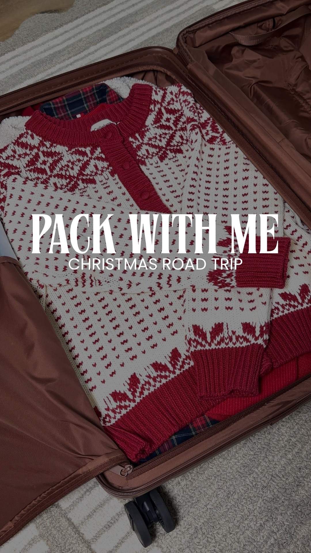 Pack with me for a Christmas road trip! Cozy Christmas | Casual Christmas Outfits 

#LTKHoliday