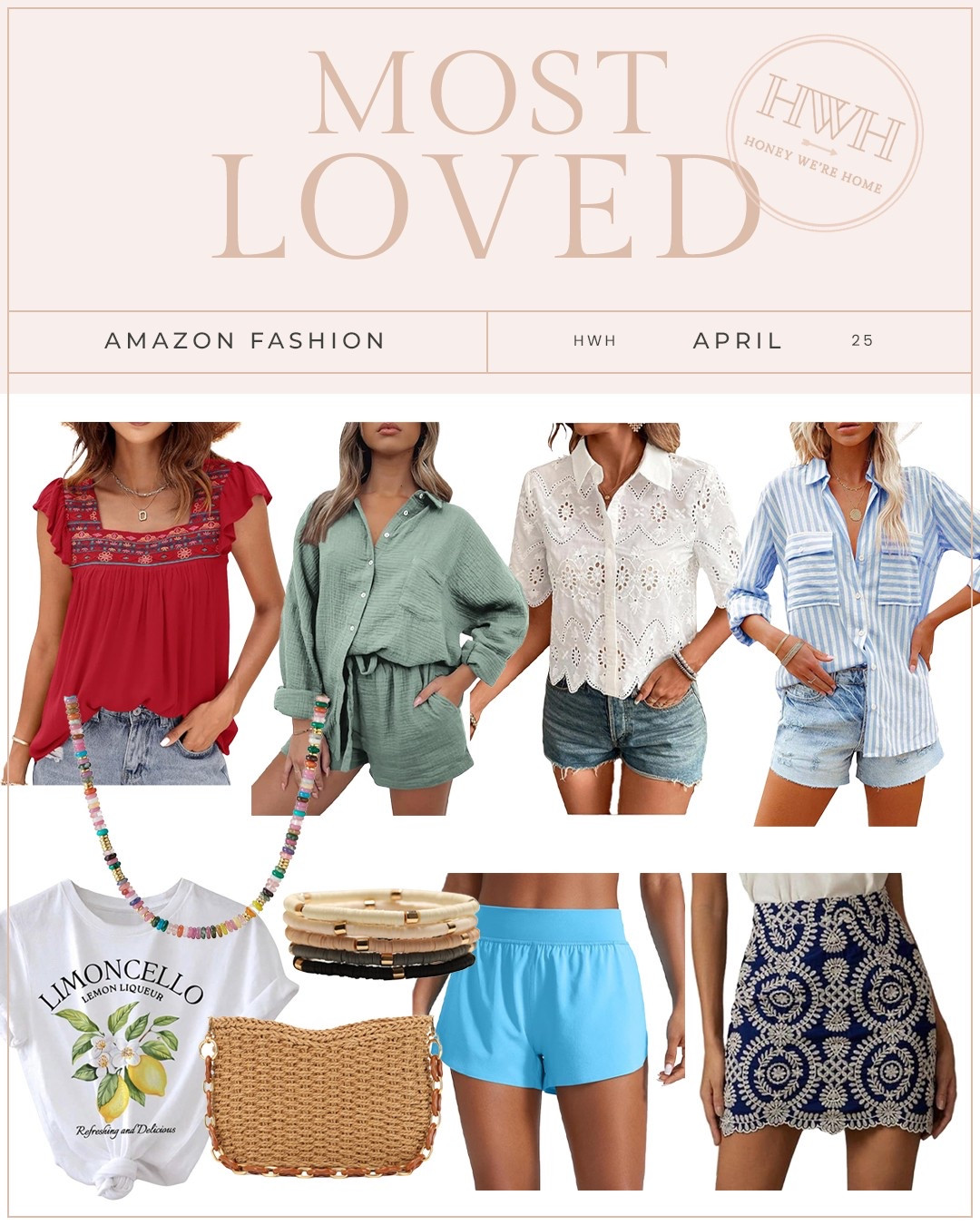 April Most Loved | Amazon Fashion 

#LTKFindsUnder100 #LTKGiftGuide #LTKOver40