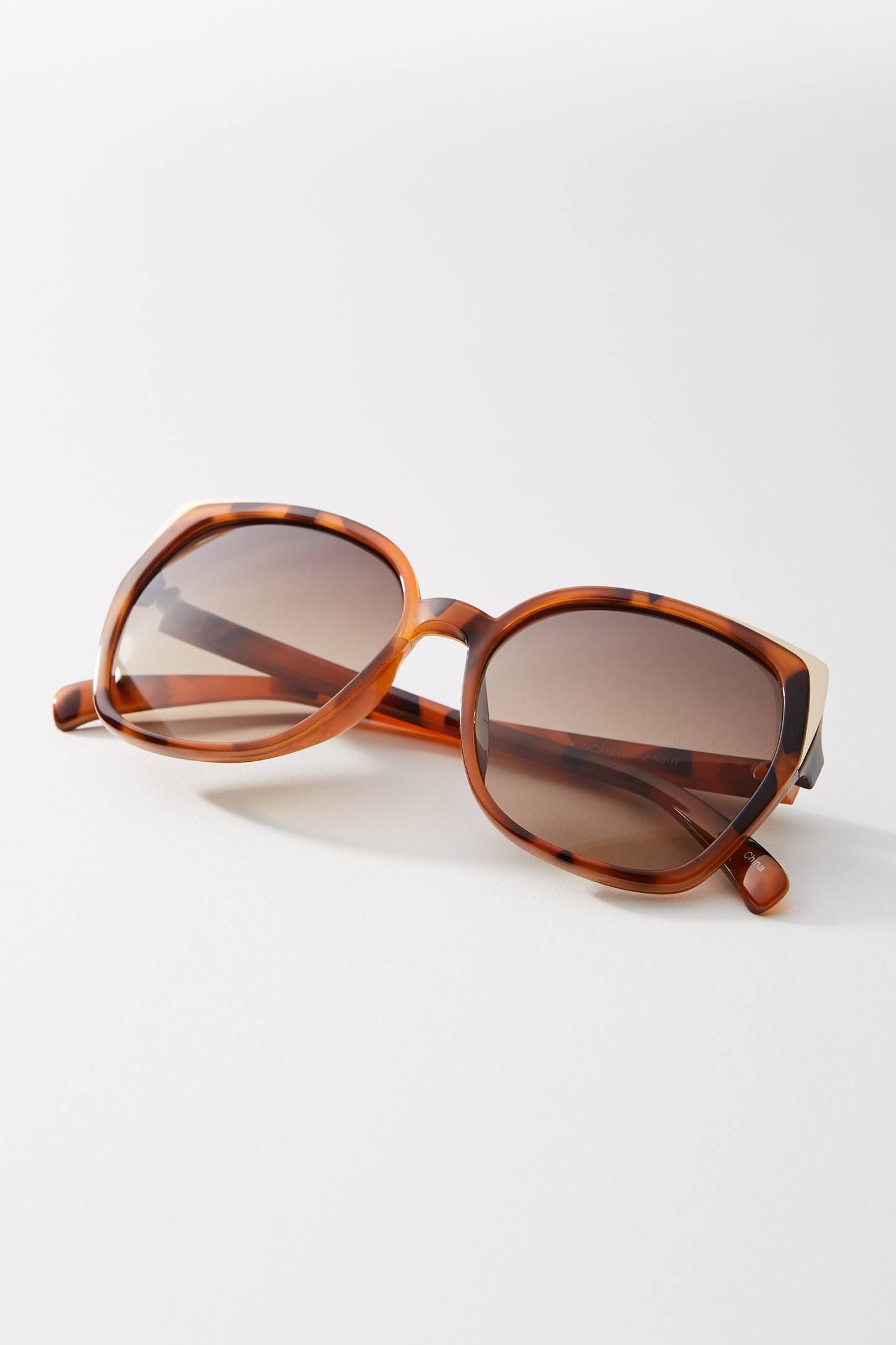 Mackenna Oversized Square Sunglasses | Anthropologie (US)