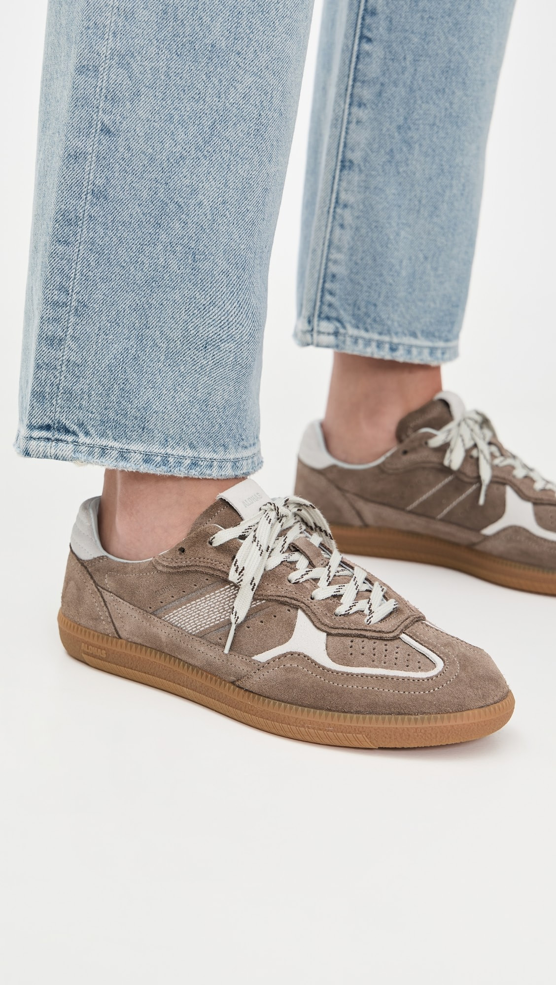 Tb.490 Rife Taupe Leather Sneakers | Shopbop