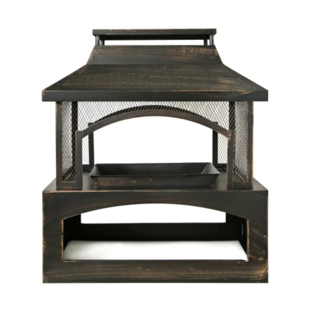 Poly furniture 17.72-in W Steel Rectangle one_size in Bronze | W2839P203283 | Lowe's