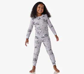 The Nightmare Before Christmas Organic Cotton Tight Fit Kid Pajama Set | Pottery Barn Kids