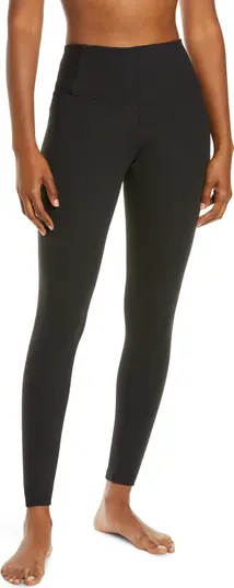 Live In Rib Pocket High Waist Leggings | Nordstrom