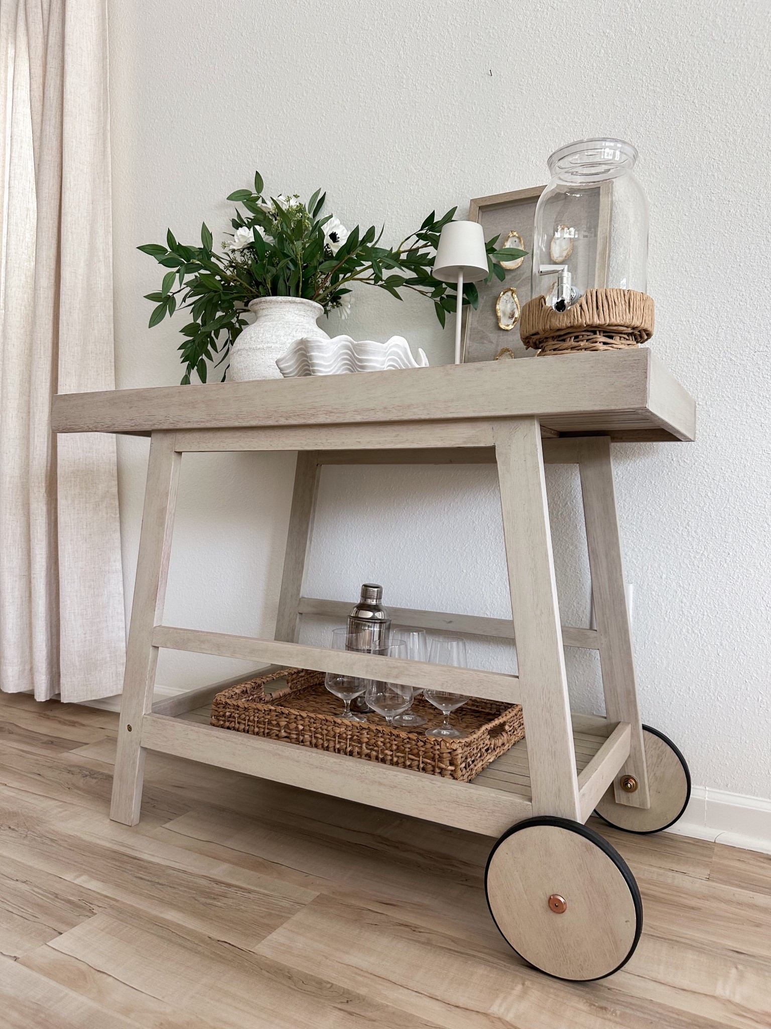Bar cart 🤎

#LTKSeasonal #LTKHome #LTKSaleAlert