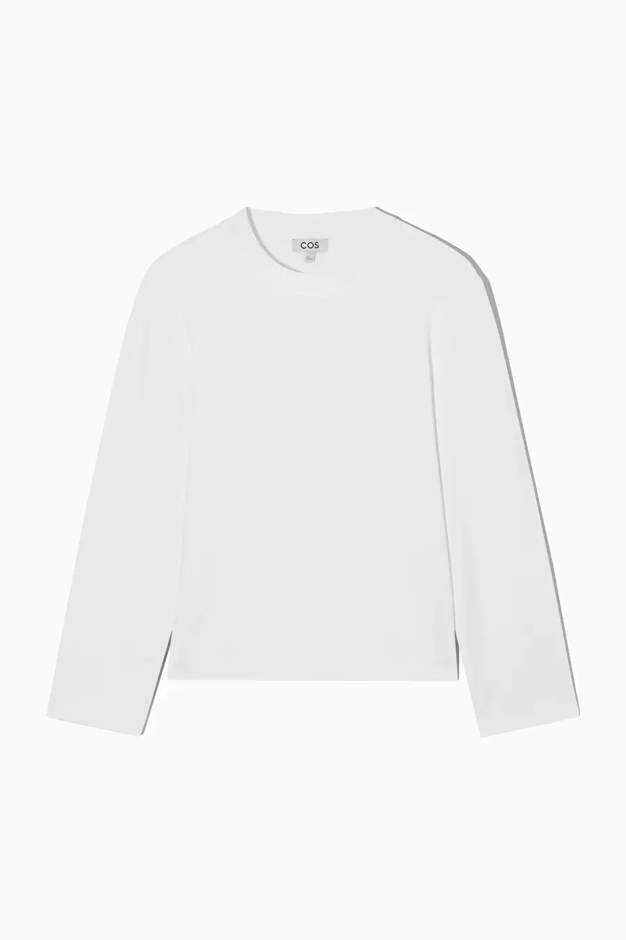 REGULAR-FIT HEAVYWEIGHT LONG-SLEEVED T-SHIRT | COS UK