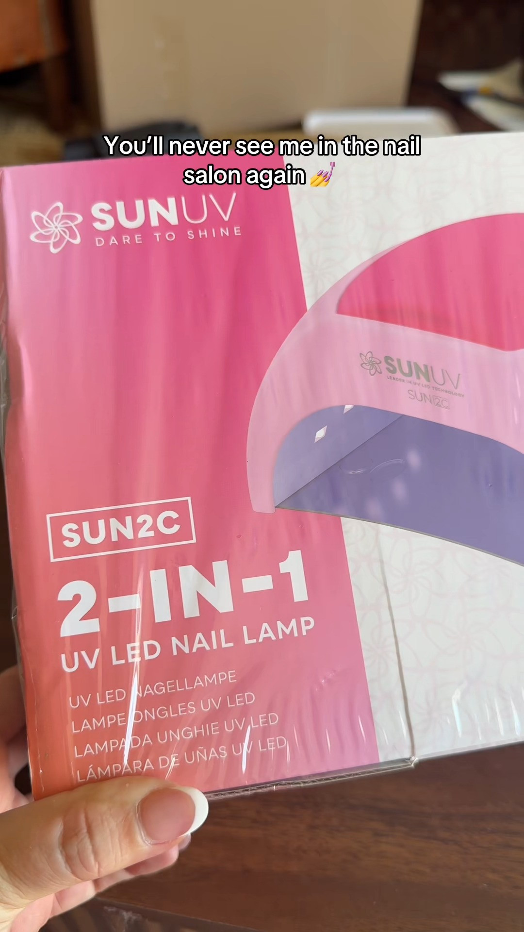 Doing my gel nails at home saves me so much time during busy weeks. This UV LED nail lamp cures polish fast and gives a clean salon finish. 

 #LTKdayinmylife #LTKSaleAlert #LTKBeauty