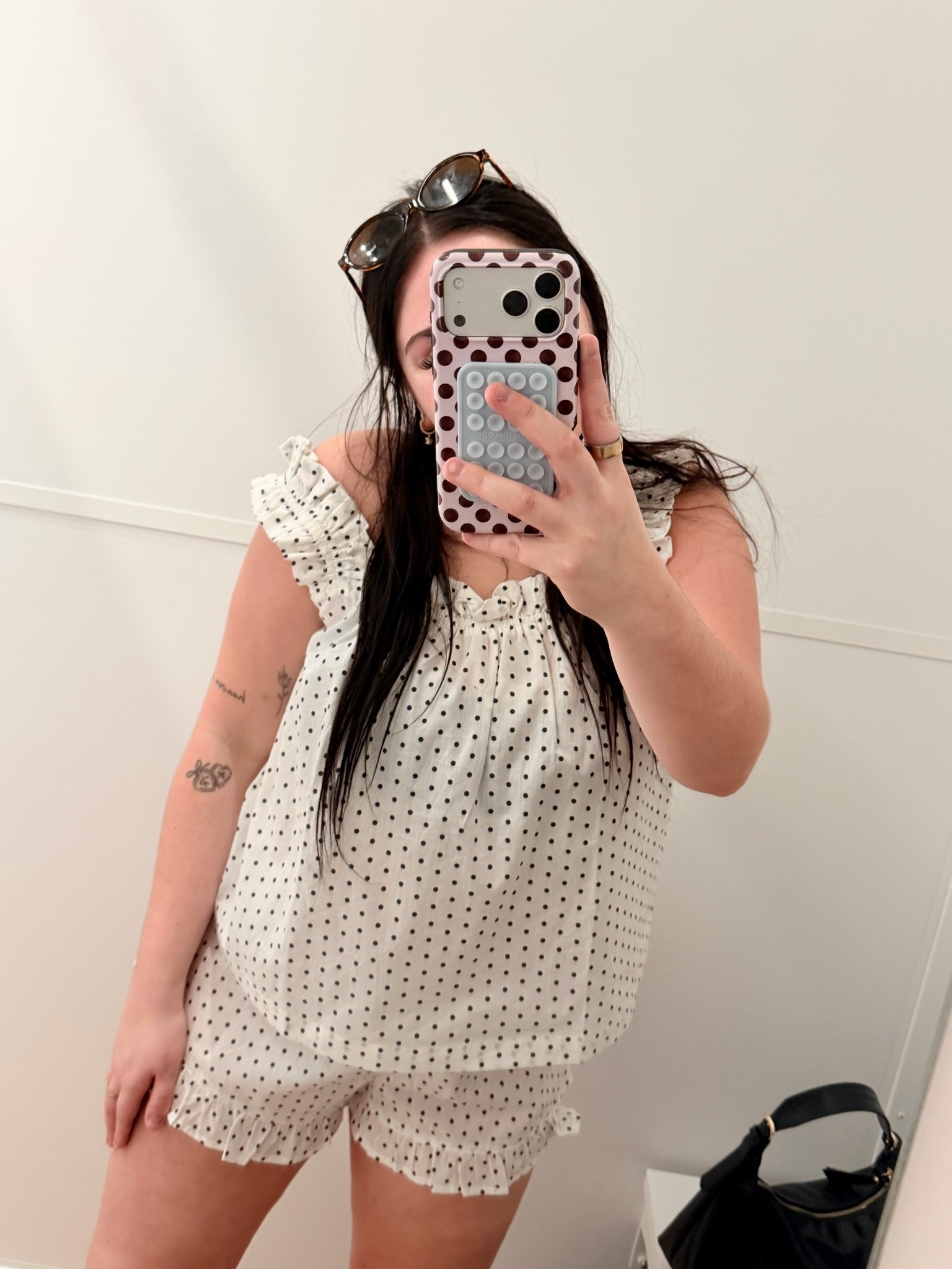 This pajama set might be the cutest thing i put on my body!! So flattering and cozy 🤍✨

#LTKootd #LTKselfcare